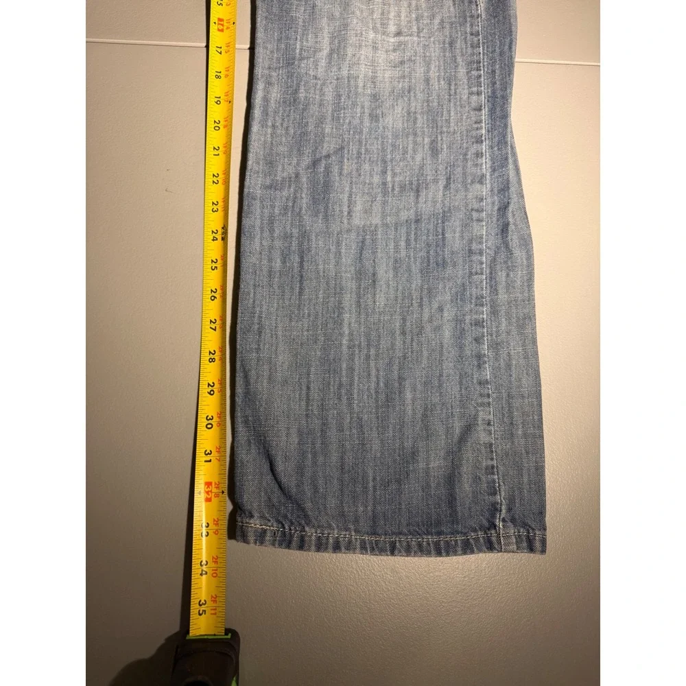 Levis 569 Loose Straight Leg Jeans Mens 34x34 (36x33) Medium Wash Blue Denim
